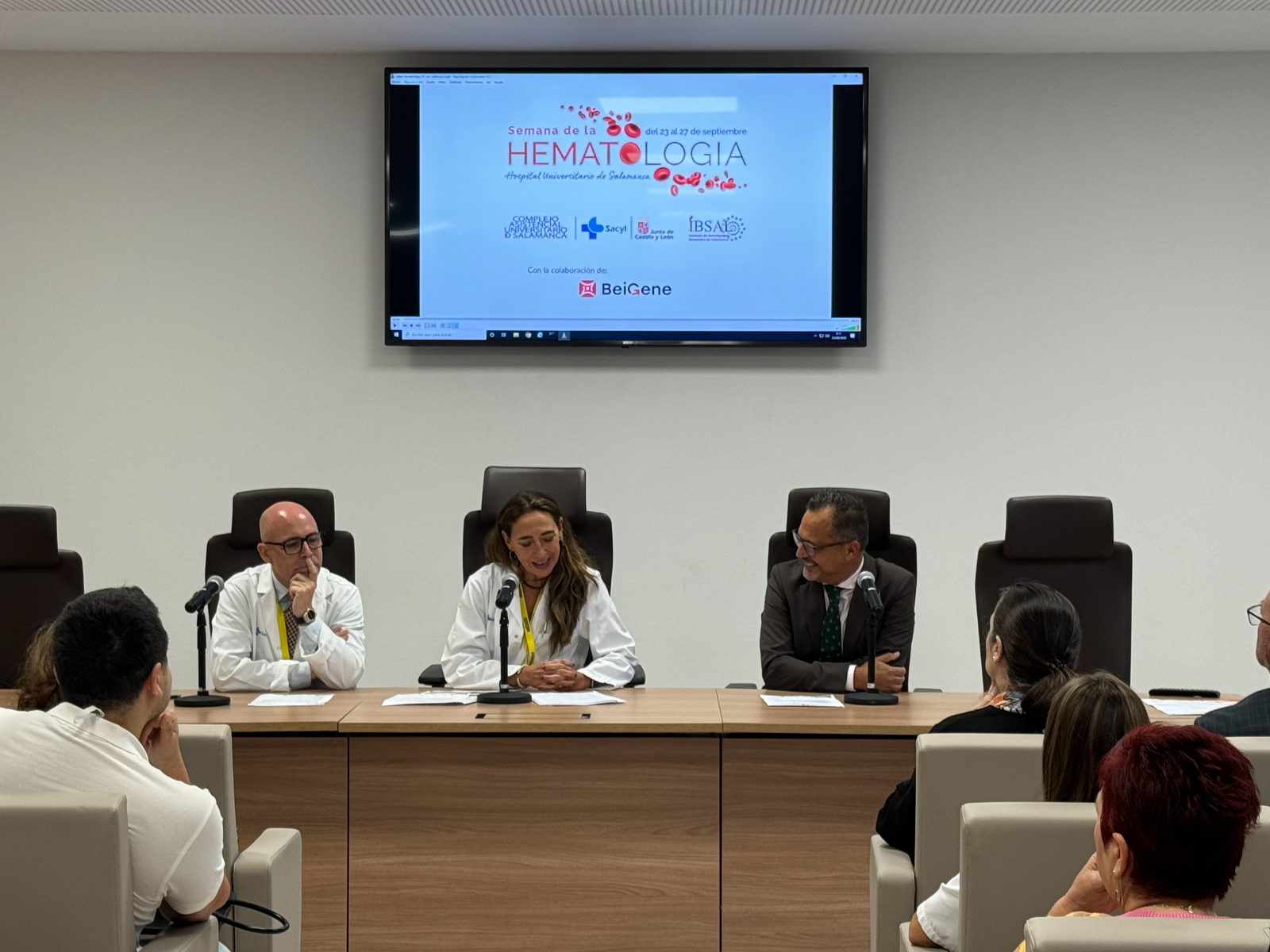 El Hospital de Salamanca celebra La Semana de la Hematología hasta el 27 de septiembre