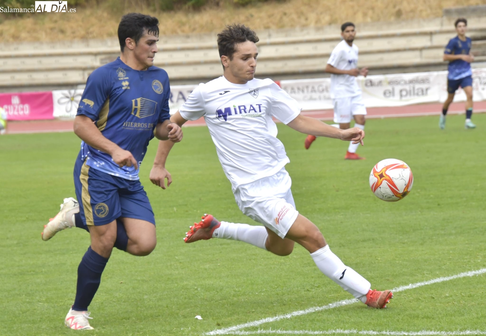 El filial de Unionistas B gana al Ribert en el derbi de Las Pistas (1-2)