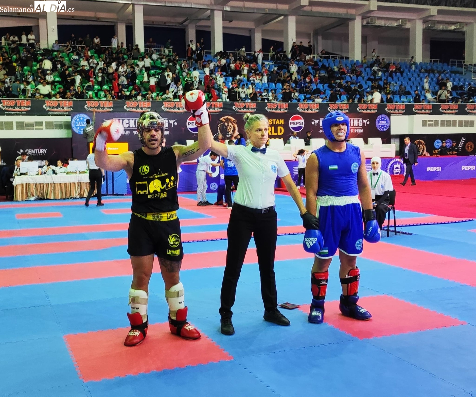 Dos medallas para Richard Huerta en la Uzbekistán World Cup