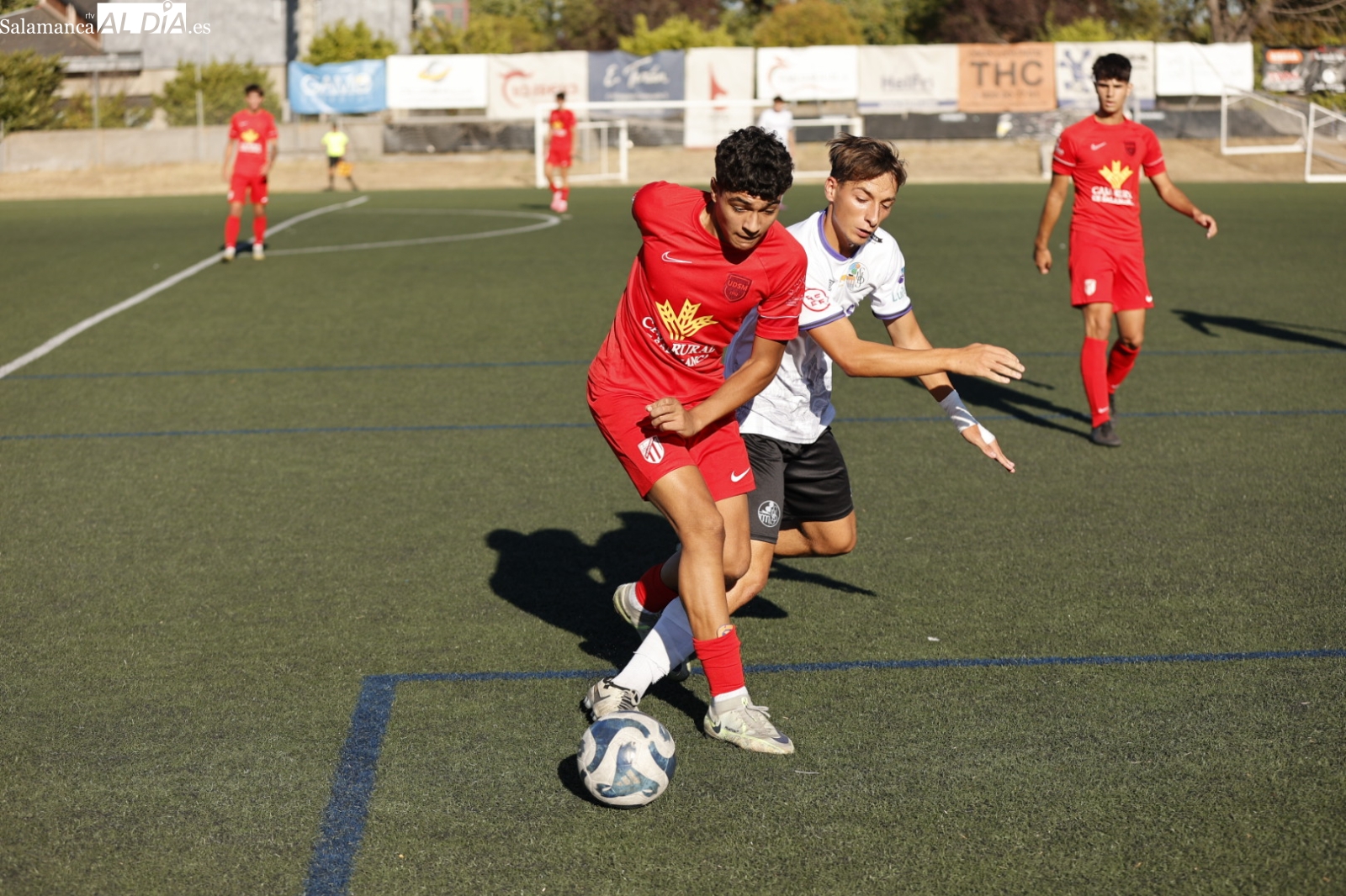El Salamanca UDS se estrena con victoria y tumba al Santa Marta en el derbi (1-0)