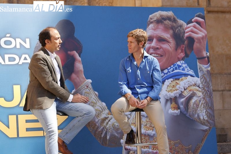 En Salamanca soy feliz y no quiero fallar a esta afición, afirma el diestro Borja Jiménez