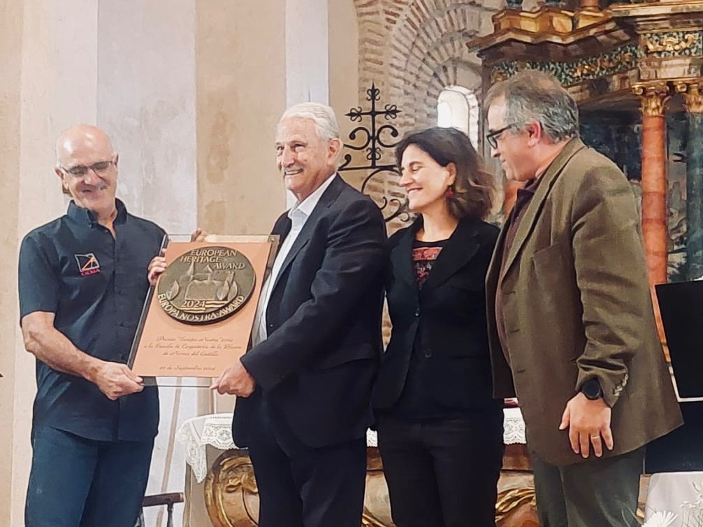 La Escuela de Carpintería de lo Blanco de Narros del Castillo recibe el premio ‘Europa Nostra’ por preservar la artesanía en vías de extinción