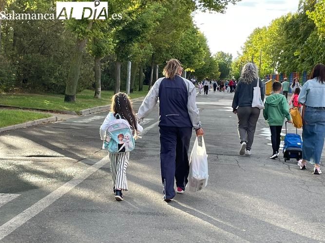 Vuelta al cole en Salamanca: los niños de Infantil y Primaria vuelven a las aulas
