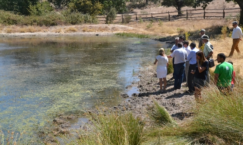 Campanarios de Azaba programa una jornada de restauración de charcas