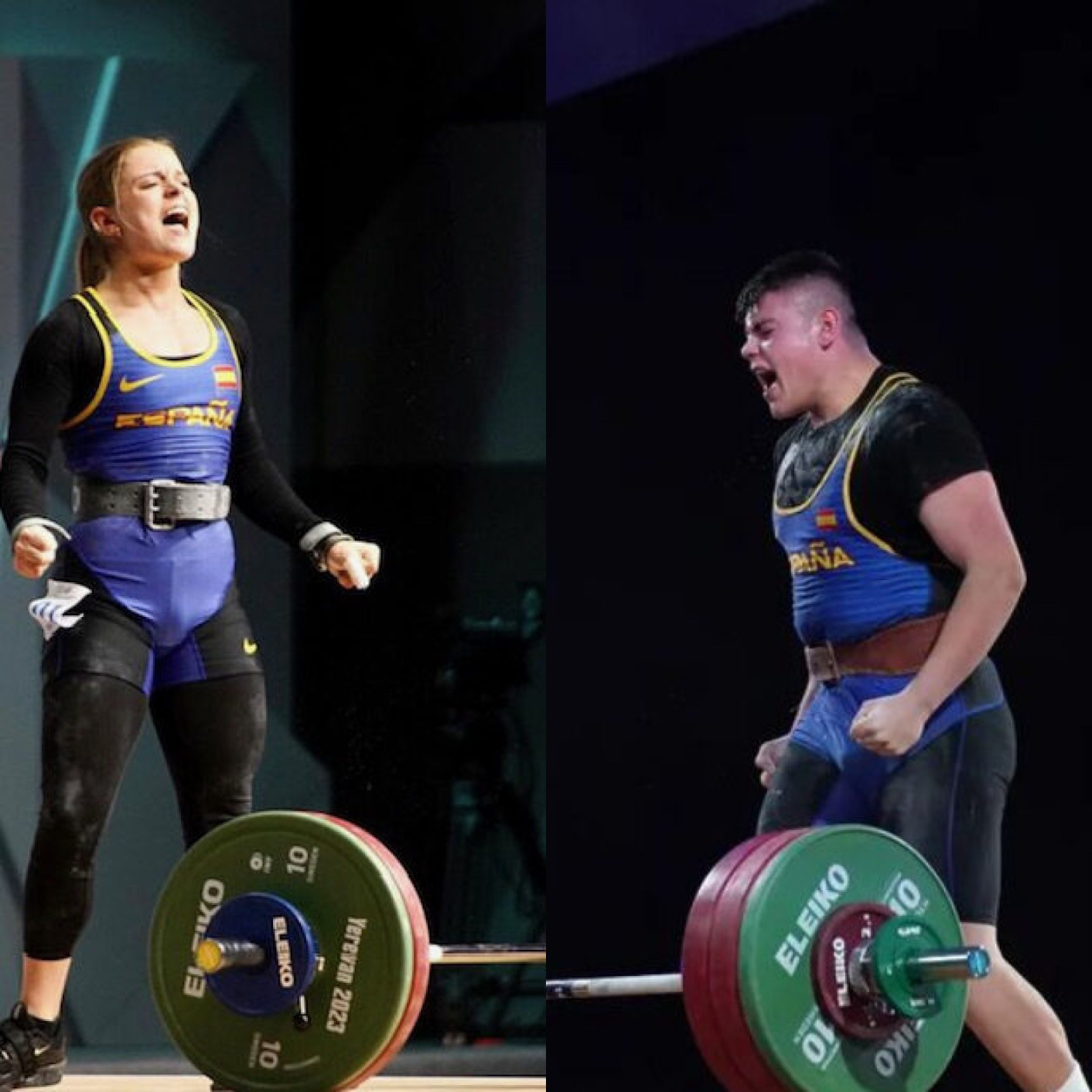 Los salmantinos Laura García y Jose García, seleccionados para representar a España en el Campeonato del Mundo Junior de Halterofilia