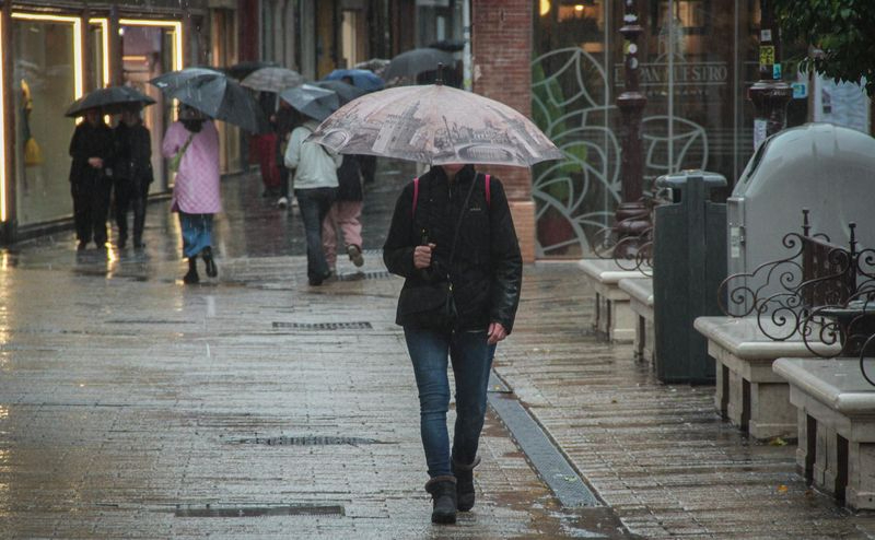 Salamanca sigue este viernes en aviso por lluvias y tormentas. Este es el tiempo que hará el fin de semana