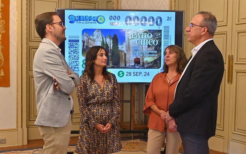 El Patio Chico de Salamanca protagoniza el cupón de la ONCE