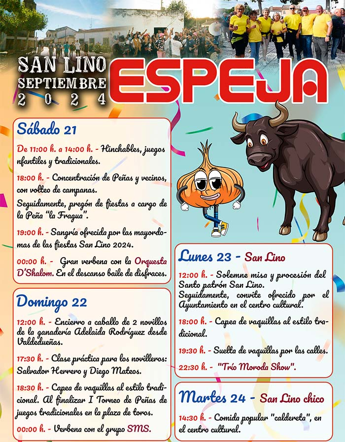 Programa Fiestas Espeja San Lino 24