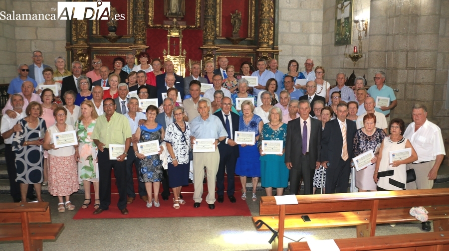 La comarca de Vitigudino cuenta con 42 nuevos matrimonios de oro