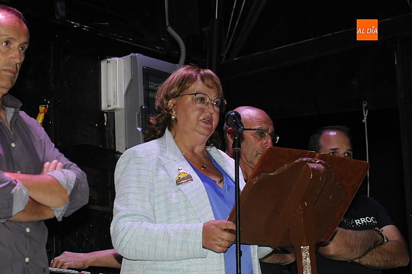 Reivindicativo y sentido pregón con recuerdos de niñez de Mercedes García en Aldehuela de Yeltes