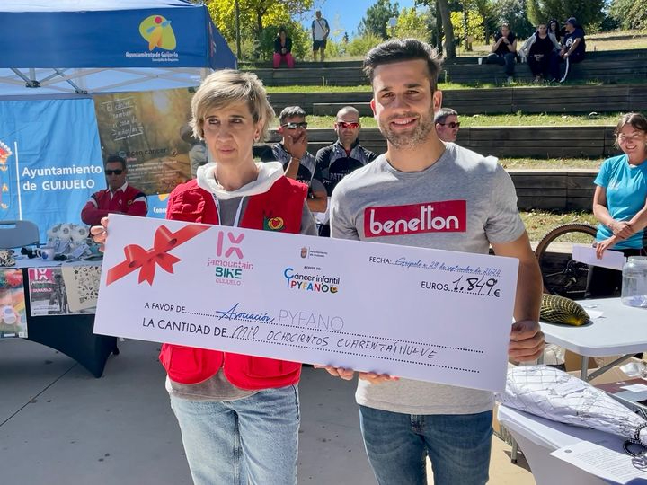 La IX Jamountain Bike recauda más de 1.800 euros a favor de Pyfano  