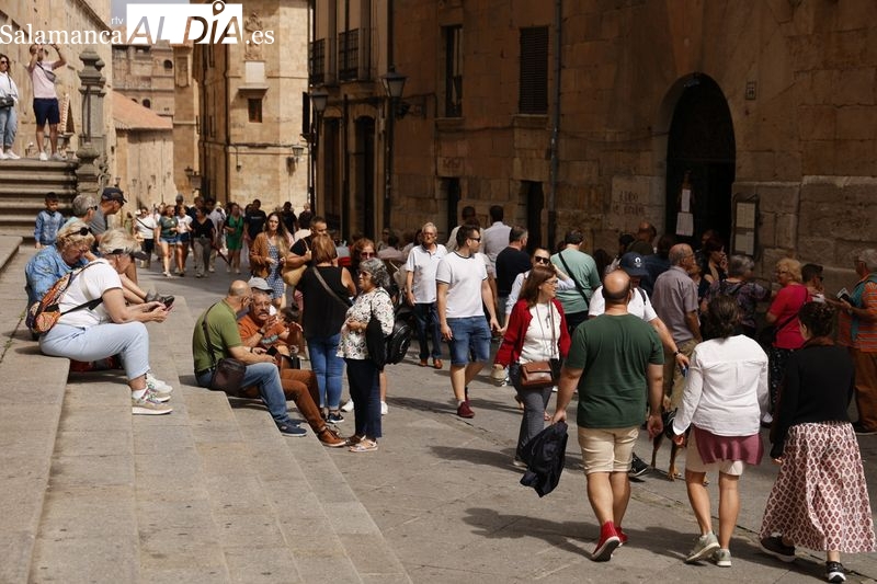Así está el centro de Salamanca este domingo 