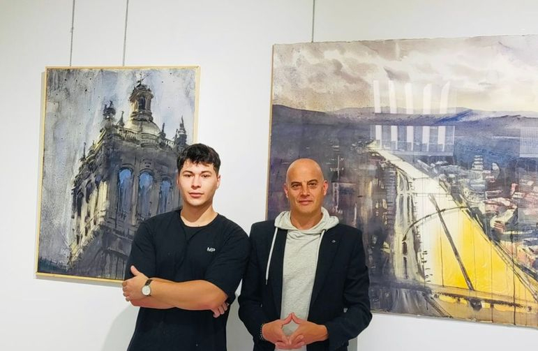 La ‘Sala Protagonistas’ de Santa Marta de Tormes acoge las acuarelas de Francisco Javier Nieto