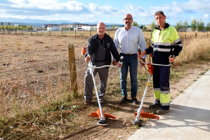 La Mancomunidad compra desbrozadoras, sopladores, cortacésped y una podadora