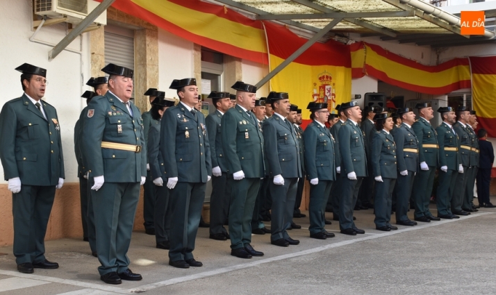 La Guardia Civil traslada la celebración de su patrona a la Plaza de Herrasti