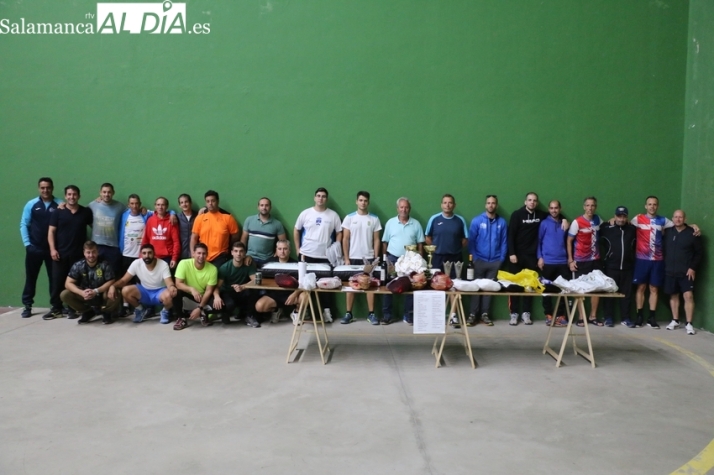 Sergio y Eloy revalidan el título de campeones en el Campeonato de Frontenis de Vitigudino