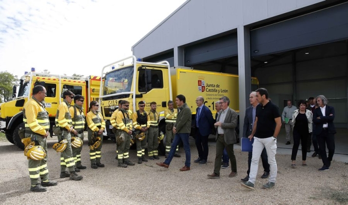 Creada en Robleda una nueva estructura para la lucha contra incendios con 384.850€ de inversión