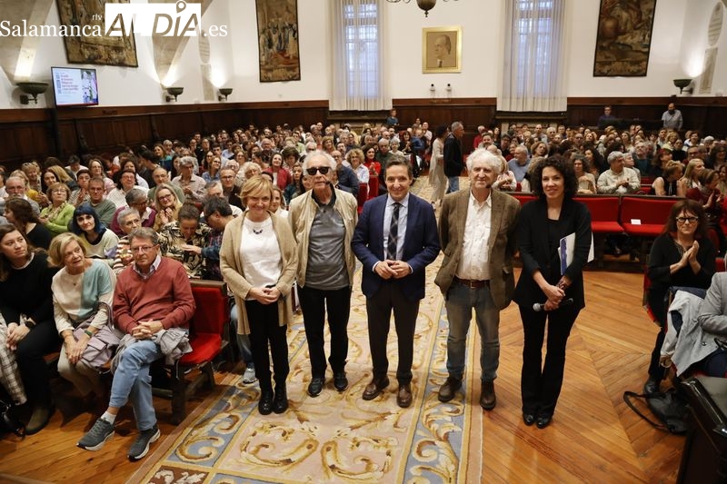Diálogo al estilo de Unamuno en el Paraninfo de la Universidad de Salamanca