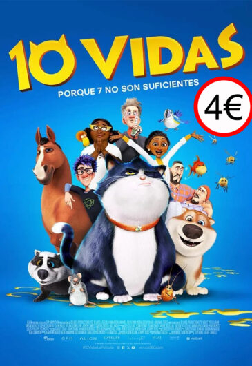 El Cine Juventud ofrece desde el sábado 10 Vidas y la taquillera Casa en llamas