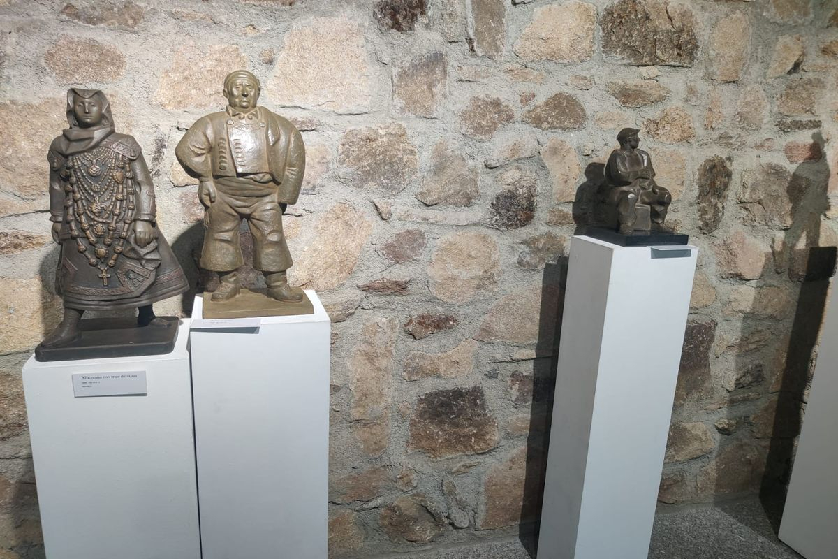 La Alberca acoge la exposición de esculturas del artista salmantino Agustín Casillas