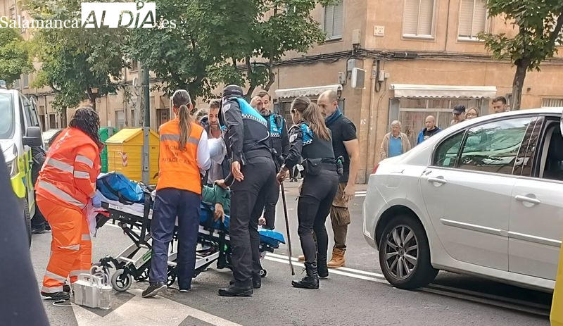 Herido un hombre de 90 años tras ser atropellado en el Paseo del Rollo
