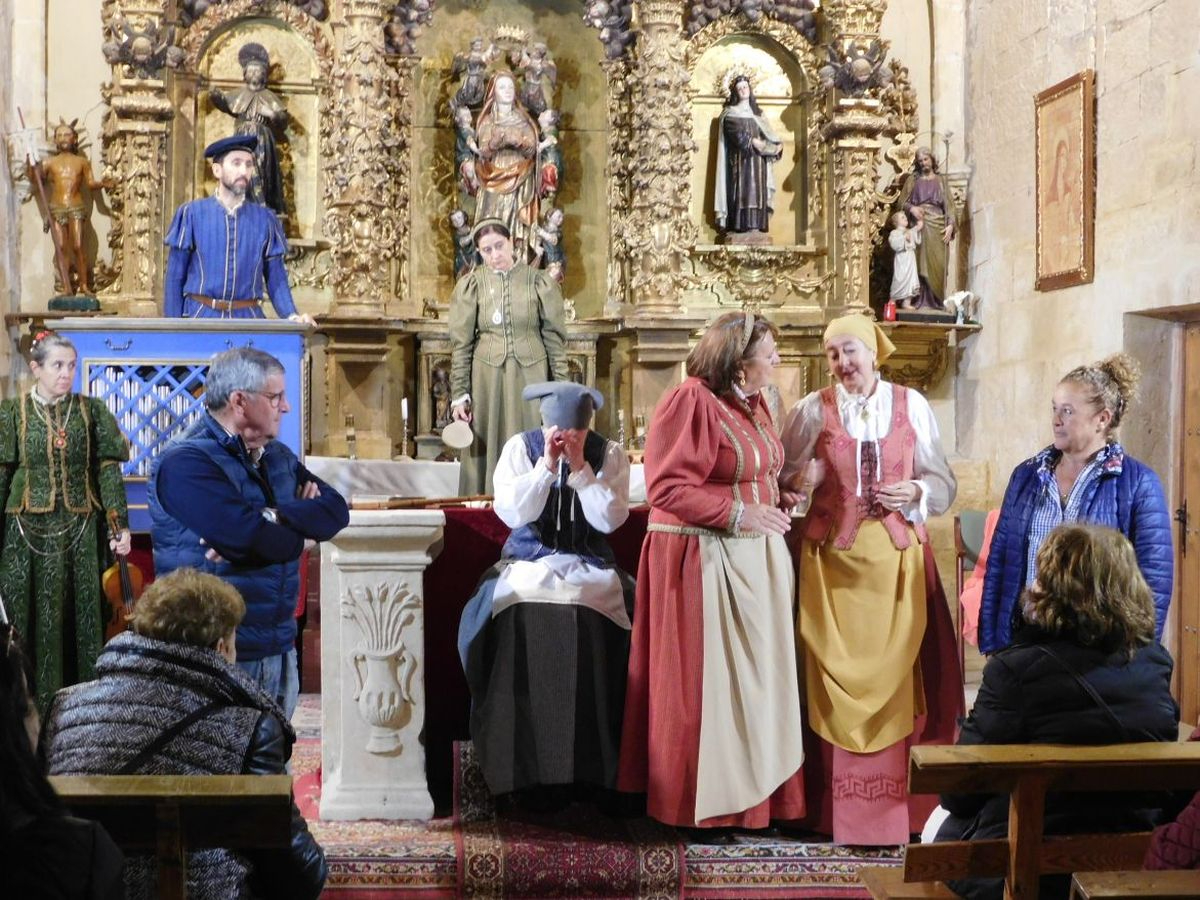 Cabezabellosa de la Calzada disfruta con el montaje Buscando a Nebrija