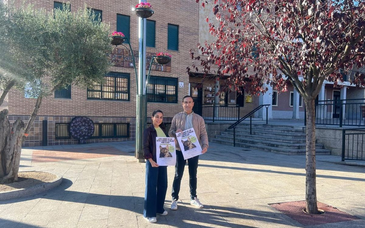 Carbajosa busca voluntarios para reforzar el plan de gestión y control de las colonias felinas 