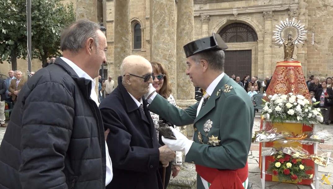 La Guardia Civil difunde un vídeo a nivel nacional del homenaje a su antiguo agente Jaime Herrero