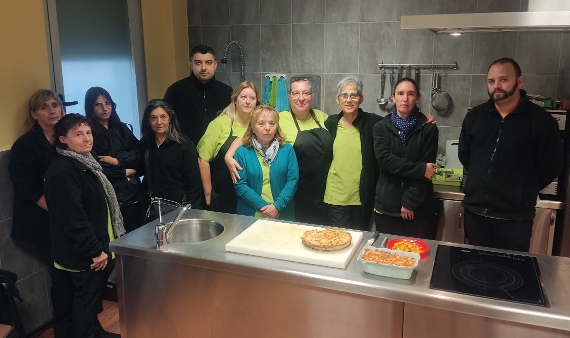 Los alumnos del programa Acompañados se adentran en la cocina