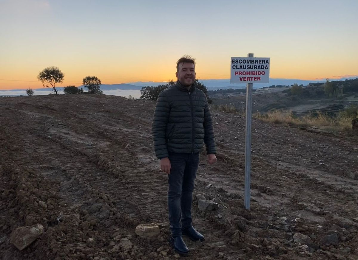 Guijuelo clausura las escombreras irregulares