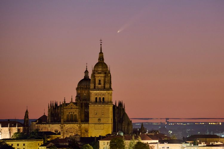 El cometa que volverá a sobrevolar Salamanca: Hay que aprovechar estos eventos astronómicos porque son importantes