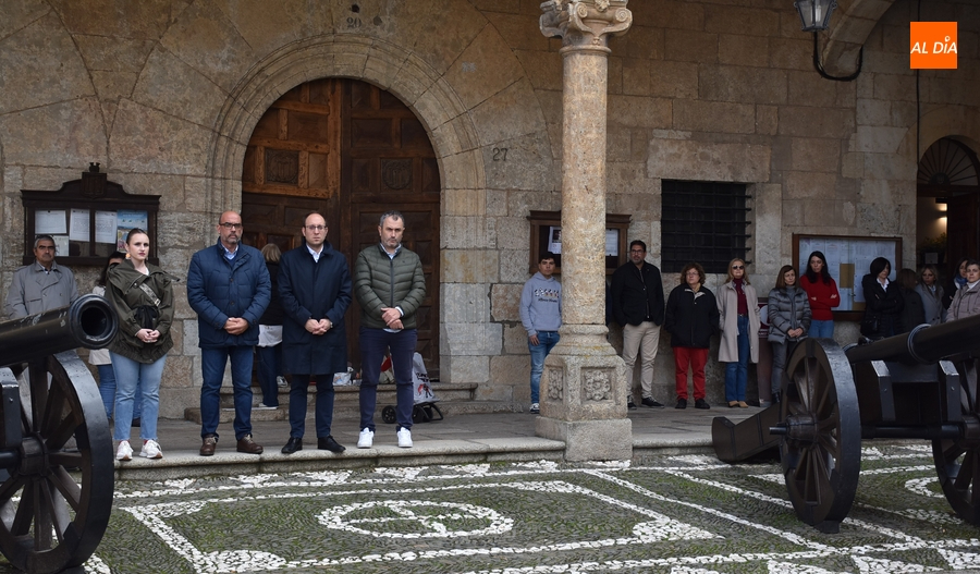 Ciudad Rodrigo muestra su duelo por las víctimas de la DANA