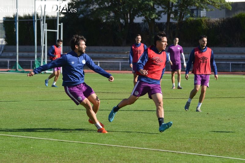 Jehu prueba con Navas y Loren como laterales derechos por las bajas en el Salamanca UDS... pero Murua mejora de su lesión y podría pedir paso