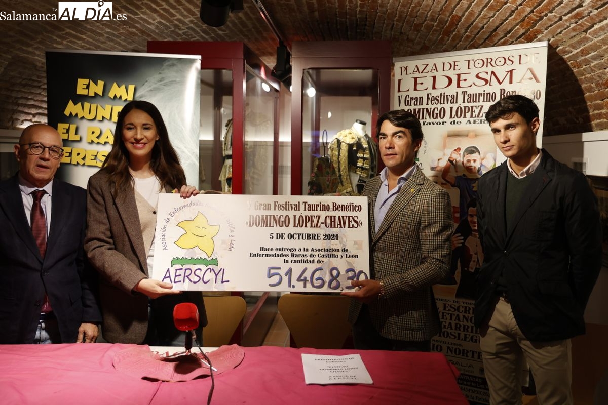 El Festival Domingo López Chaves a beneficio de AERSCYL recaudó más de 50.000 euros