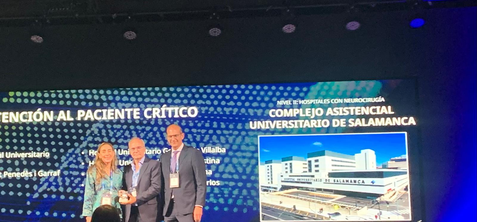 Nuevo reconocimiento para la UCI del Hospital de Salamanca