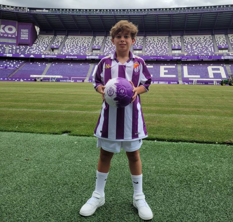 Juan Benito Bernal vuelve a entrenar con el Real Valladolid