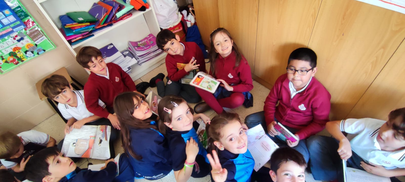 Leer te da alas, la bonita iniciativa del Colegio San Juan Bosco
