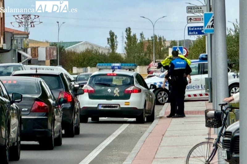 Una mujer herida en un atropello en la Avenida de Salamanca