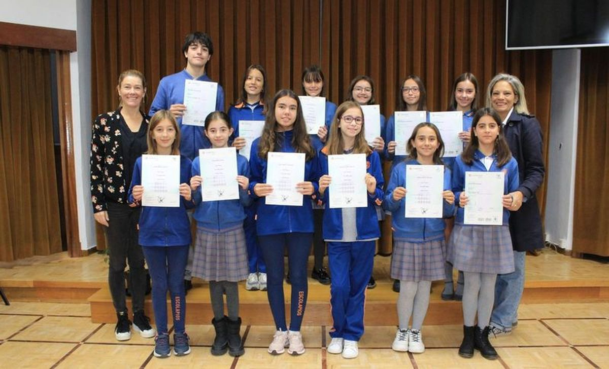 El departamento de bilingüismo del colegio Calasanz entrega los certificados Cambridge
