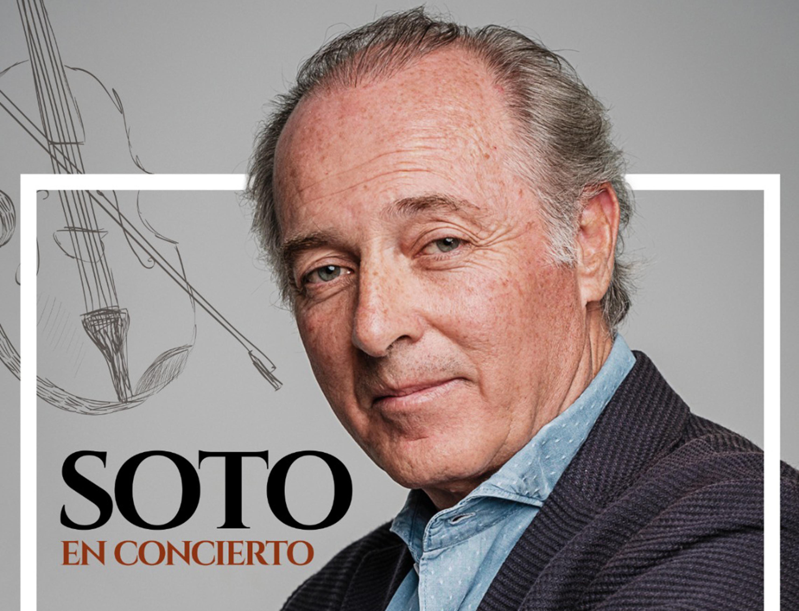 El cantante José Manuel Soto ofrecerá un concierto en Salamanca el 15 de marzo