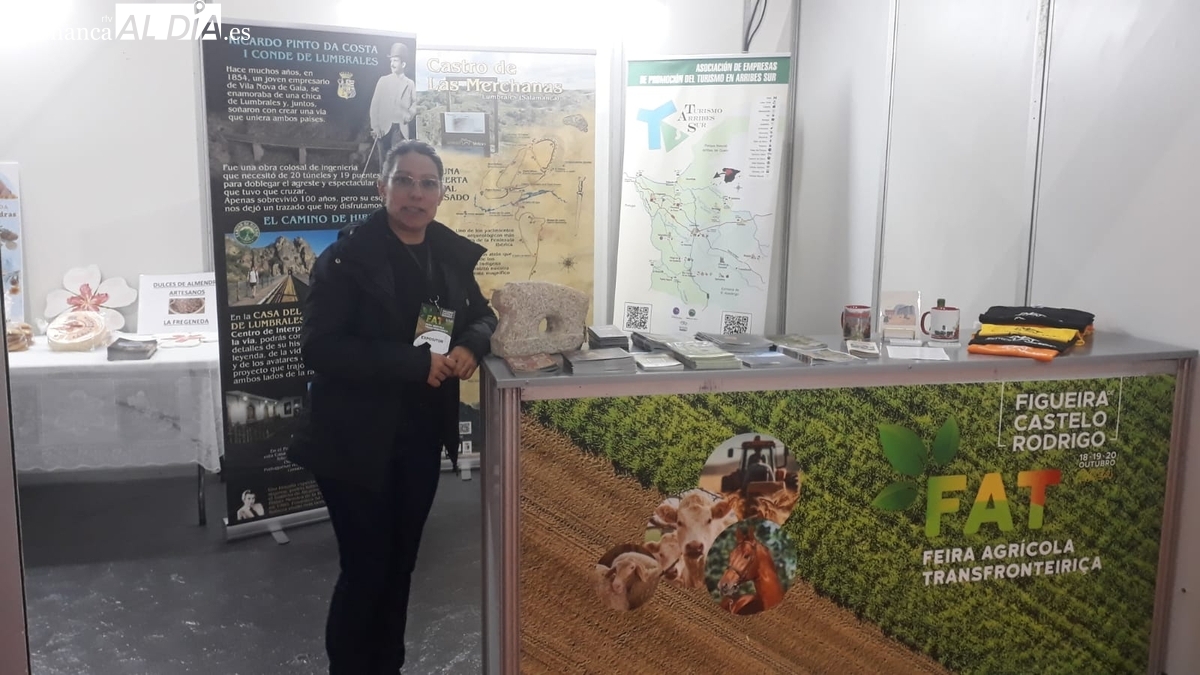 El Ayuntamiento de Lumbrales promociona los recursos de la villa en la Feria Agrícola Transfronteriza de Figueira de Castelo Rodrigo
