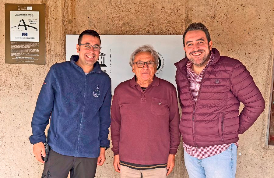 El descubridor de Siega Verde, Manuel Santonja, entra en su Fundación como Patrono de Honor