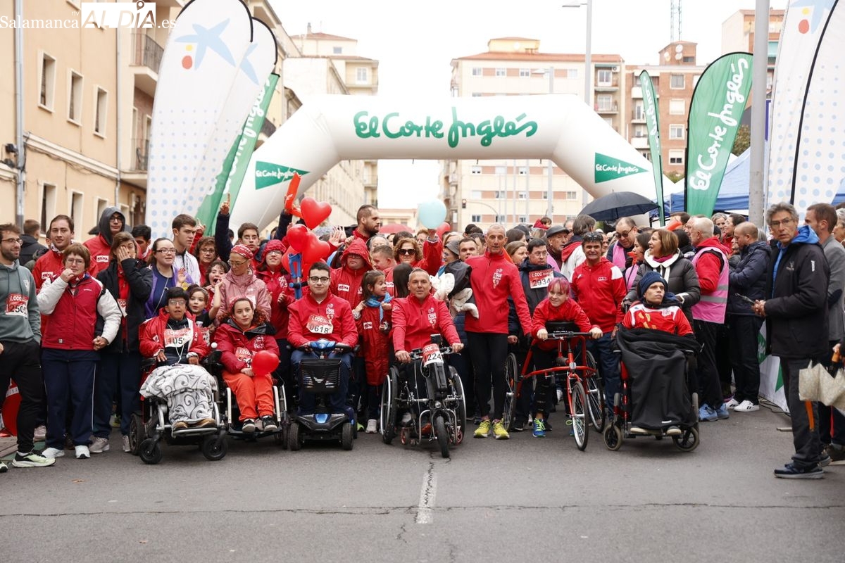 Salamanca da 1.000 Pasos por los derechos de las personas con discapacidad (VÍDEO y FOTOS)