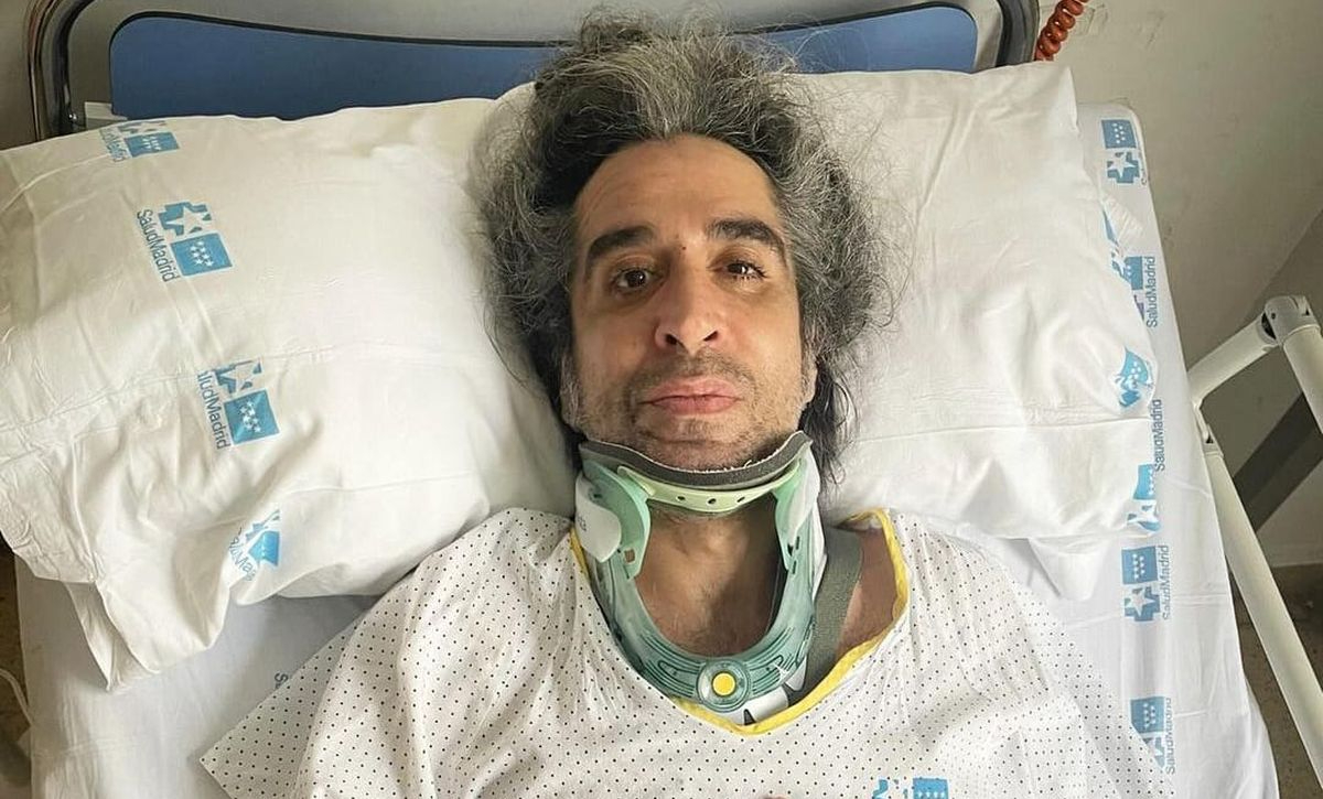 Podía haber sido mortal. Mario Vaquerizo, ingresado de nuevo en un hospital tras su fatal caída