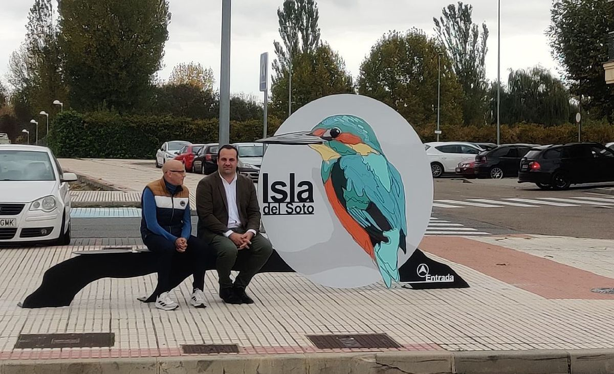 Un photocall de grandes dimensiones dará mayor visibilidad a la Isla del Soto de Santa Marta