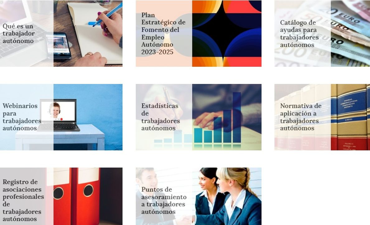 Así es el ‘Portal del Autónomo’ que facilita la Junta de Castilla y León a este colectivo