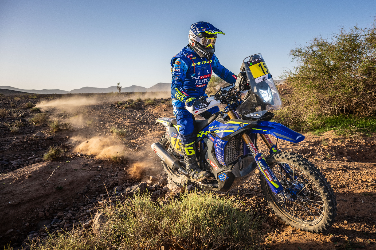 Santolino brilla en la última etapa y coge impulso para el Dakar