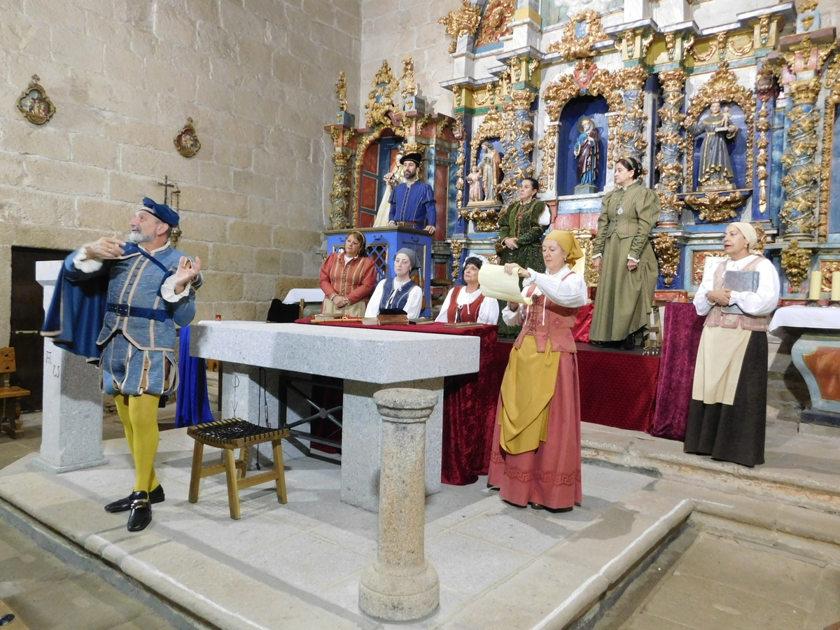 Sardón de los Frailes también ovaciona el montaje ‘Buscando a Nebrija’