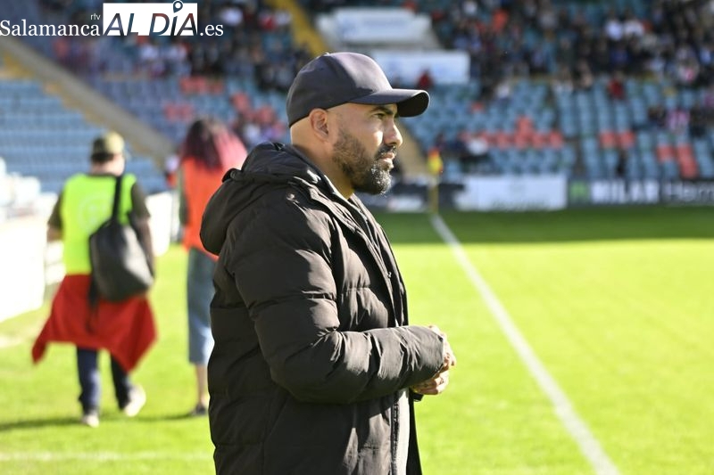 Jehu, tras el empate con el líder: Ha sido una cara reconocible para todos los que somos del Salamanca UDS