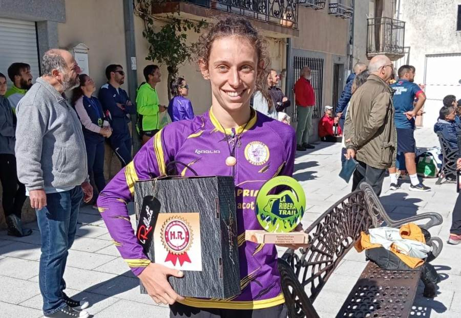 Pilar Pérez Hernández queda 2ª en el minitrail de La Ribera Trail disputada en las Arribes del Duero